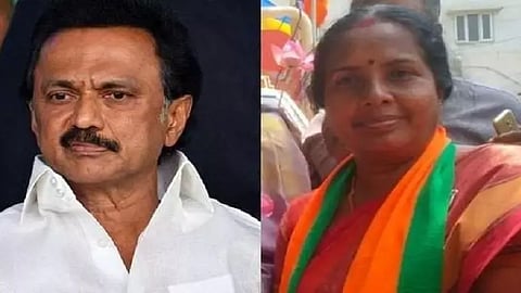 CM Stalin  Vanathi