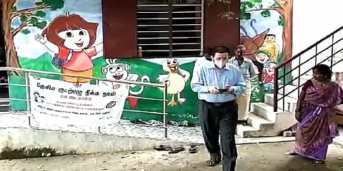 12 வயது சிறுமியை கர்ப்பமாக்கிய தந்தை உட்பட 3 பேர் கைது - திண்டுக்கல்லில் கொடூரம்