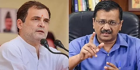 காங்கிரஸ் கட்சியை பலவீனப்படுத்த ராகுல் காந்தி ஒருவரே போதும் - அரவிந்த் கெஜ்ரிவால்