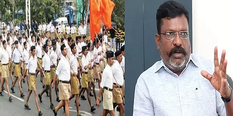 ஆர்எஸ்எஸ் அணிவகுப்பு:  திருமாவளவன் தாக்கல் செய்த மனுவை அவசர வழக்காக விசாரிக்க மறுப்பு