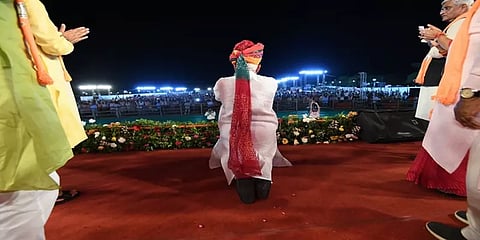 ராஜஸ்தான் கூட்டத்தில் மன்னிப்பு கேட்ட பிரதமர் மோடி - பின்னணி என்ன?