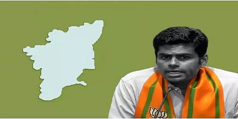 ”குஜராத்தில் 2.5% வாக்குவங்கி வைத்திருந்த பாஜக மோடியின் உழைப்பால் 40% ஆக மாறியது”-அண்ணாமலை