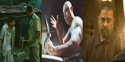‘தேவர்மகன், விக்ரம் என கேரக்டரின் குணநலனுக்கு ஏற்ப சண்டைக்காட்சி’ -கமலின் ஆக்‌ஷன் அவதாரம்