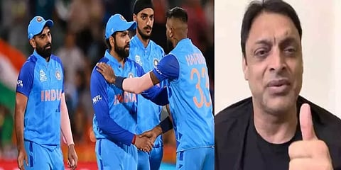 "இந்திய அணி 'டோட்டல் வேஸ்ட்' பாகிஸ்தானை சந்திக்க தகுதியில்லை" - ஷோயப் அக்தர் காட்டம்