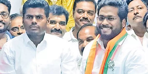 'கட்சியின் நற்பெயருக்கு களங்கம்'.. சூர்யா சிவா 6 மாத காலம் சஸ்பெண்ட் - அண்ணாமலை அறிக்கை