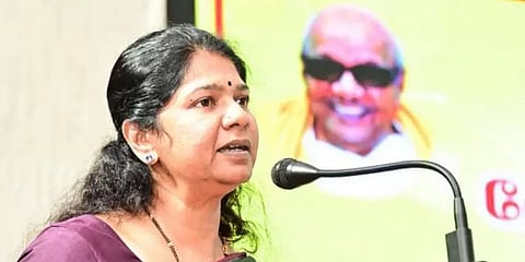 "மனிதன் வழிப்பட்ட சுவாமி சிலையை கல் என உணர வைத்தது திராவிட இயக்கம்தான்" - கனிமொழி