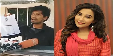 பார்வதி நாயர் கொடுத்த கொலை மிரட்டல் புகார் - 3 பிரிவுகளின் கீழ் இளைஞர் மீது வழக்கு!