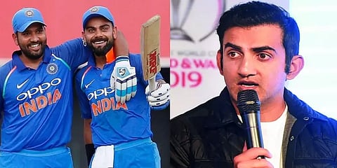 'ஓய்வு என்ற பேச்சுக்கே இடமில்லை' -ரோகித் சர்மா, விராட் கோலிக்கு கவுதம் கம்பீர் அட்வைஸ்