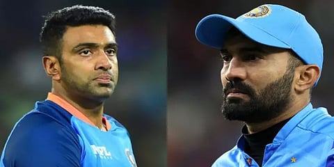 '2022 டி20 உலக கோப்பையில் அஸ்வினுக்கு பதில் இவரை சேர்த்திருக்கலாம்' - தினேஷ் கார்த்திக்