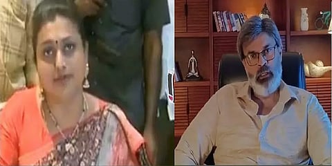 ”உங்க வாய் குப்பைத்தொட்டி மாதிரி இருக்கு ”- அமைச்சர் ரோஜாவை விமர்சித்த சிரஞ்சீவி பிரதர்!