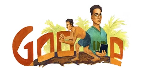 ஒலிம்பிக் பதக்கம் வென்ற முதல் இந்தியரை டூடுல் போட்டு சிறப்பித்த கூகுள்