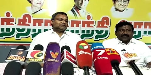 ஆளுநருக்கு எதிரான முதல்வரின் நடவடிக்கை ஆக்சனுக்கு ஏற்ற ரியாக்சன் - கார்த்திக் சிதம்பரம்