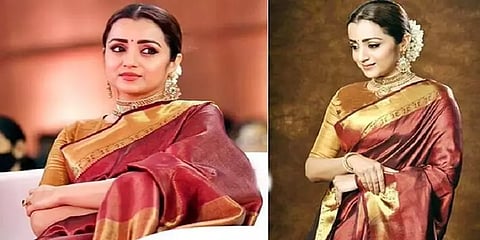 காஷ்மீரில் 'லியோ' படப்பிடிப்புத் தளத்தில் காதலர் தினம் கொண்டாடிய த்ரிஷா
