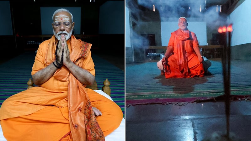 குமரி | விவேகானந்தர் பாறை நினைவிடத்தில் பிரதமர் மோடி தியானம் | photos ...