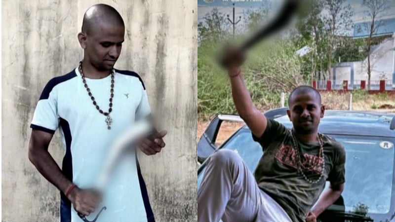 Nellai honor killing case Surjith weapons photos goes viral