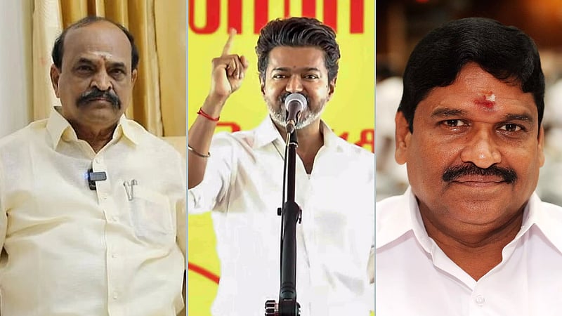 4 former AIADMK ministers including Kadambur Raju to join TVK