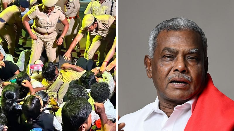மாணவர்கள் போராட்டம்| ’தமிழ்நாடு அரசின் கைது நடவடிக்கை கண்டனத்திற்குரியது..’ - சிபிஎம் சண்முகம்