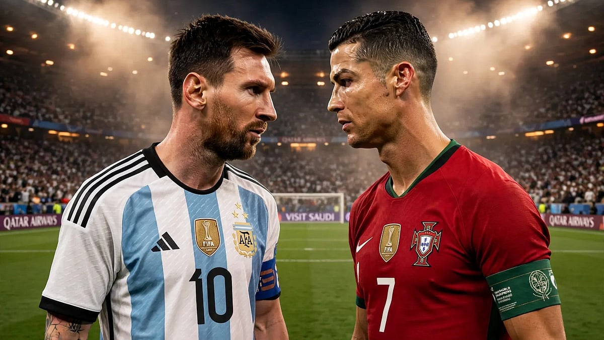 இணையத்தை போர்க்களம் ஆக்கிய 'MESSI'.. கொந்தளிக்கும் RONALDO ரசிகர்கள்!