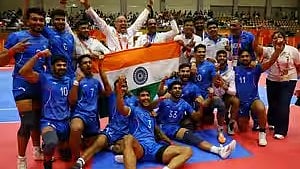 Asian Games 2026 | 9-வது தங்கம் வென்றது இந்திய ஆடவர் கபடி அணி.. ஈரானை வீழ்த்தி சாதனை!!