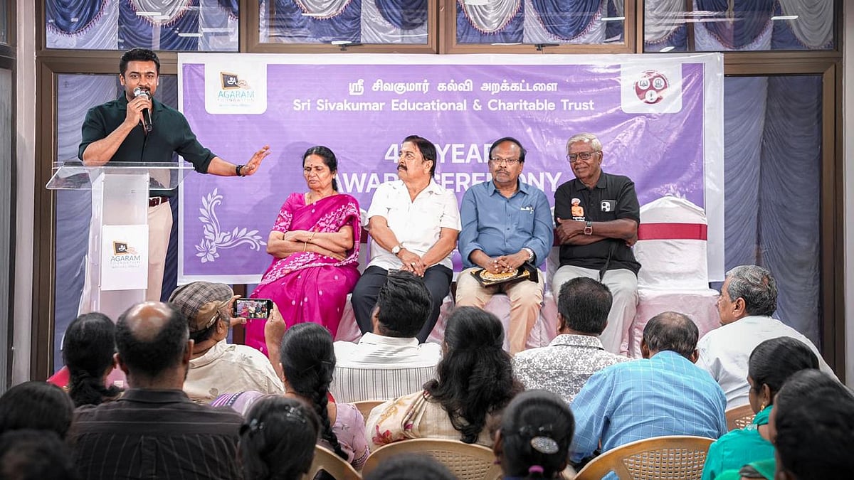 ”இன்னும் முதல்தலைமுறை மாணவர்கள் இருக்காங்க.. அகரம் அவங்களை தேடிப்போகுது” - சூர்யா நெகிழ்ச்சி பேச்சு