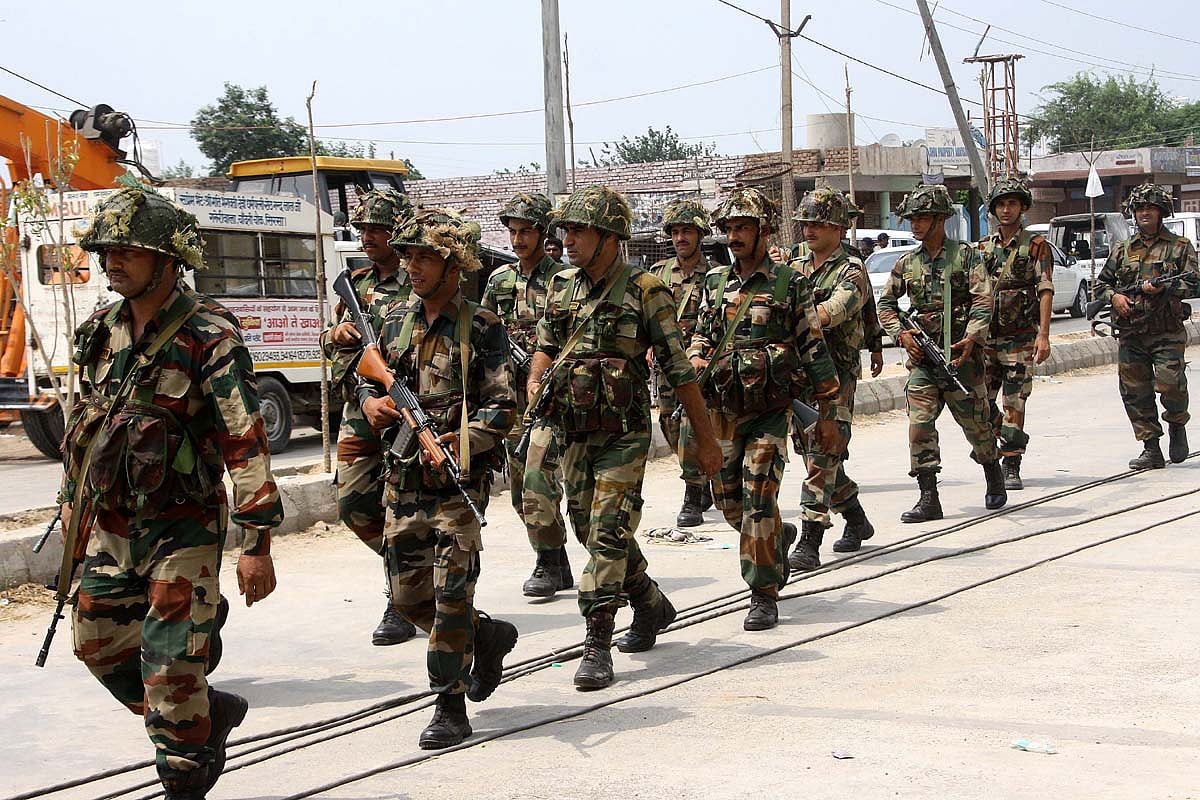 

ہریانہ اور پنجاب میں فوج کی 28 ٹکڑیاں تعینات