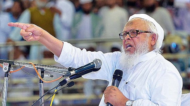 جمعیۃ علماء ہند کے صدر مولانا ارشد مدنی کی فائل تصویر