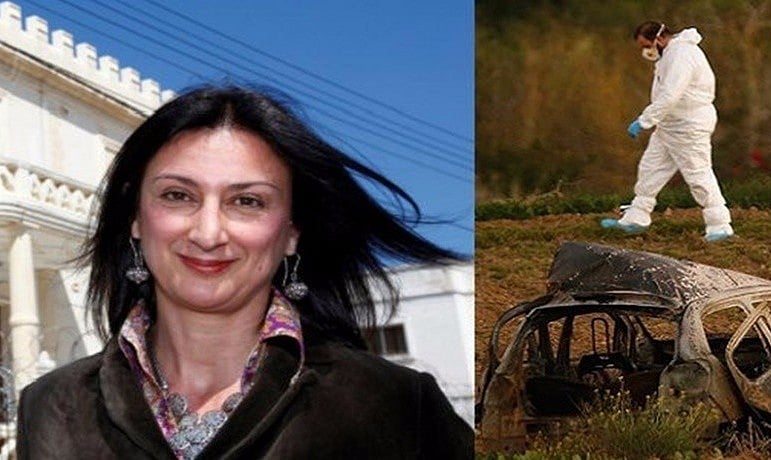 
















پناما پیپرس سے مشہور ہوئی خاتون صحافی گیلیزیا   کی موت پر سوال