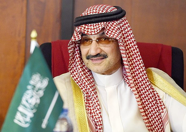 شہزادہ الولید بن طلال جو اب قید میں ہیں