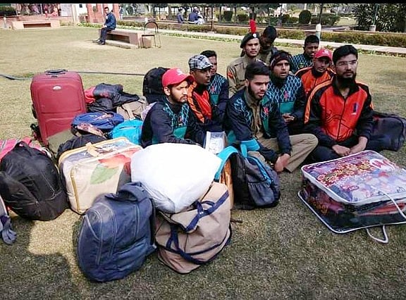 داڑھی رکھنے والے جامعہ کے بچوں کو این سی سی کیمپ سے باہر نکالا گیا  