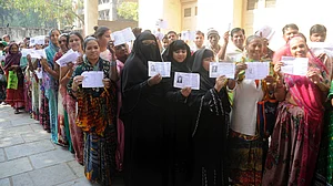 گجرات: دوسرے مرحلے میں 67 فیصد سے زیادہ پولنگ