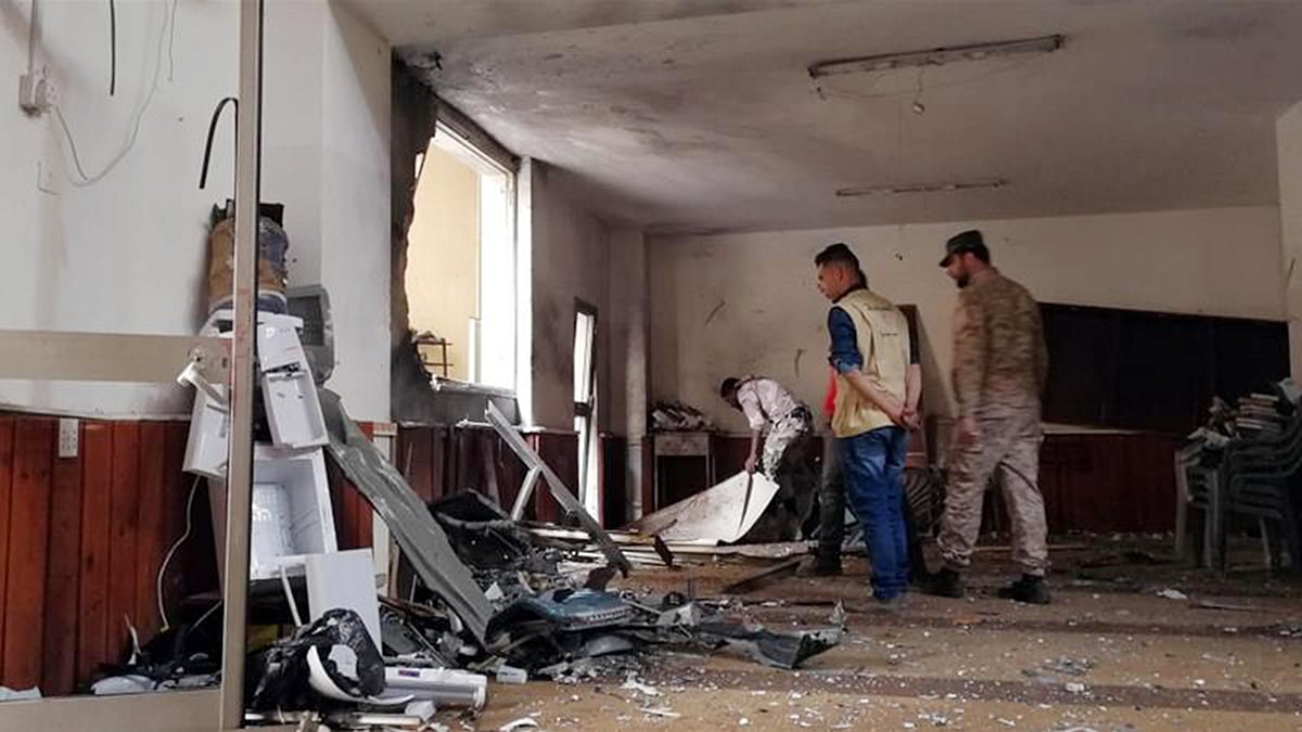 لیبیا  کی مسجد میں دھماکے، 2 افراد ہلاک، 55 زخمی 