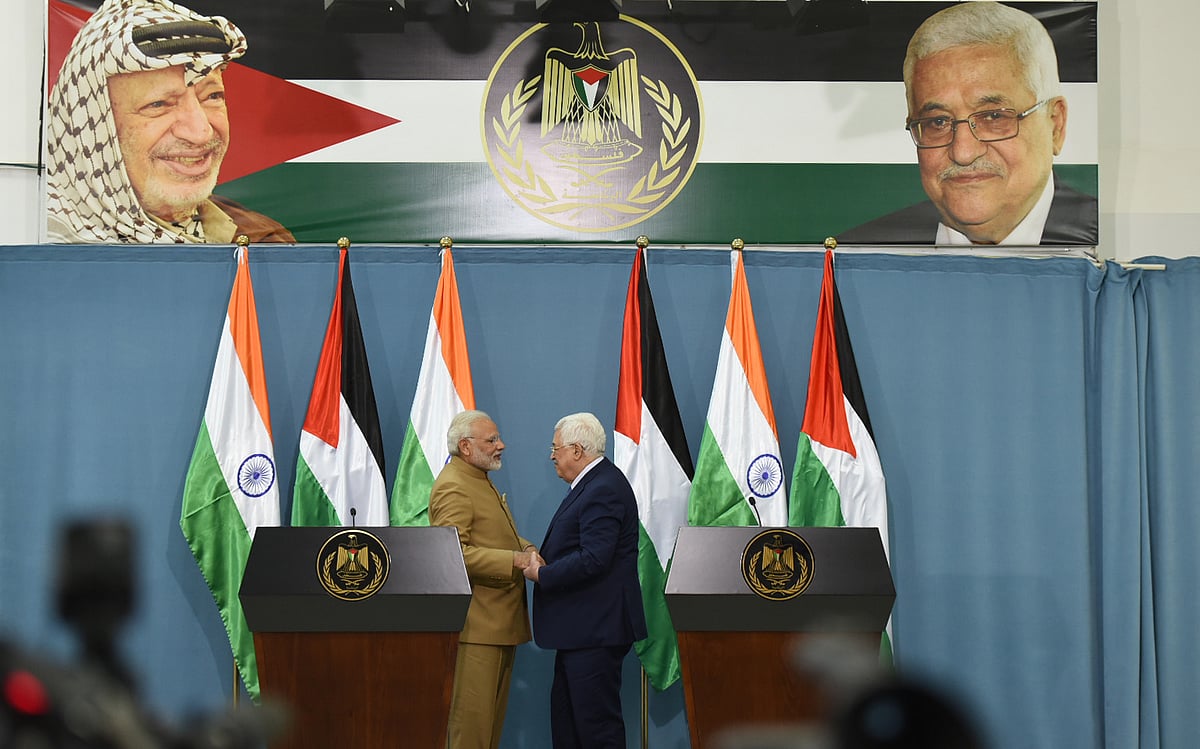 فلسطین جلد ہی آزاد اور خود مختار ملک بنے گا: مودی