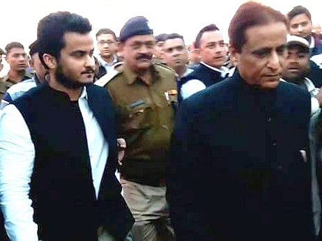 اعظم خان اور ان کےبیٹے کو جان سے مارنے کی دھمکی، مقدمہ درج