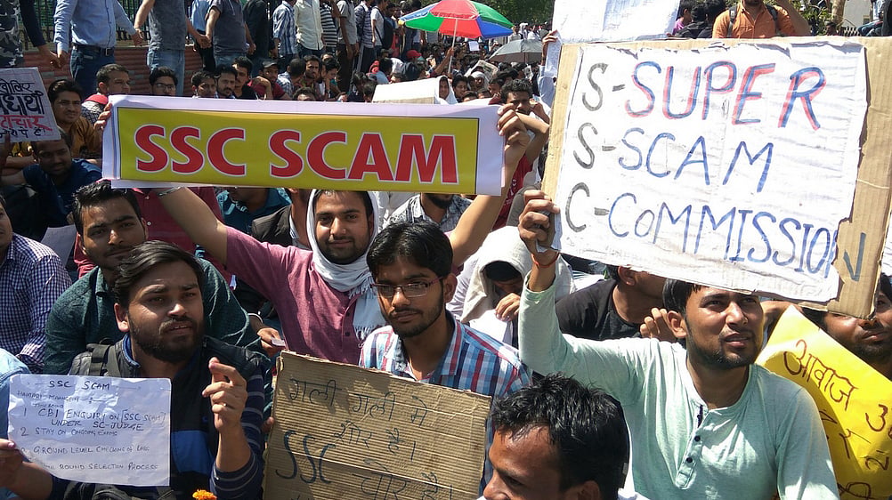 ایس ایس سی گھوٹالہ: بے روزگاروں کا احتجاج  ملک بھر میں پھیلا 