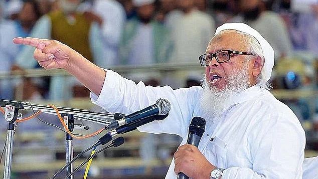 مولانا ارشد مدنی کی ایک فائل تصویر