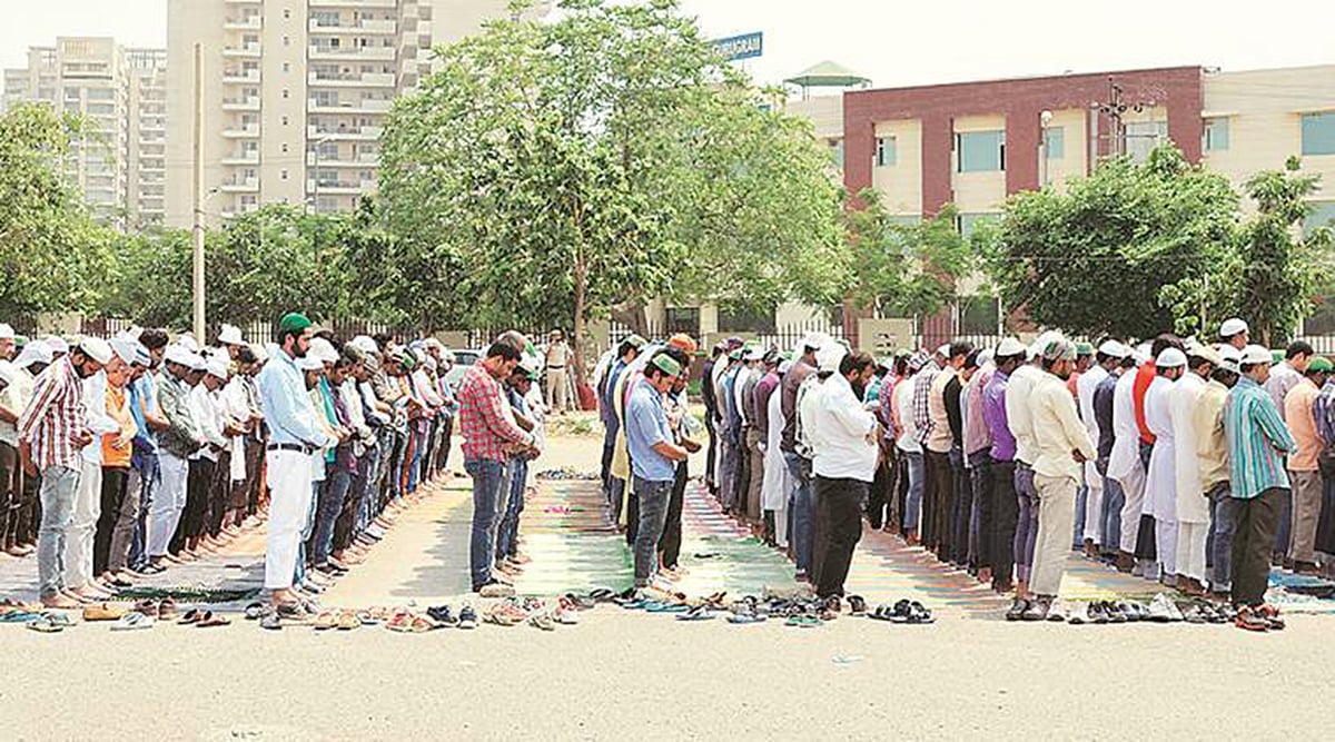 گروگرام: کھلی جگہ پر نمازِ جمعہ کے خلاف ’وی ایچ پی‘ آئی سامنے، سبھی مقامات پر مظاہرہ کا اعلان