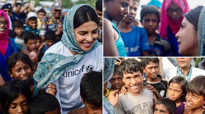 روہنگیا مسلمانوں کو مدد کی ضرورت ہے: پرینکا چوپڑا
