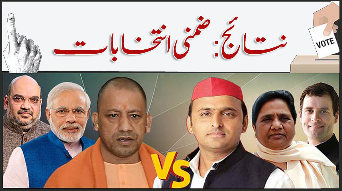 ضمنی انتخابات: چار لوک سبھا اور 10 اسمبلی سیٹوں کے تنائج کا اعلان آج