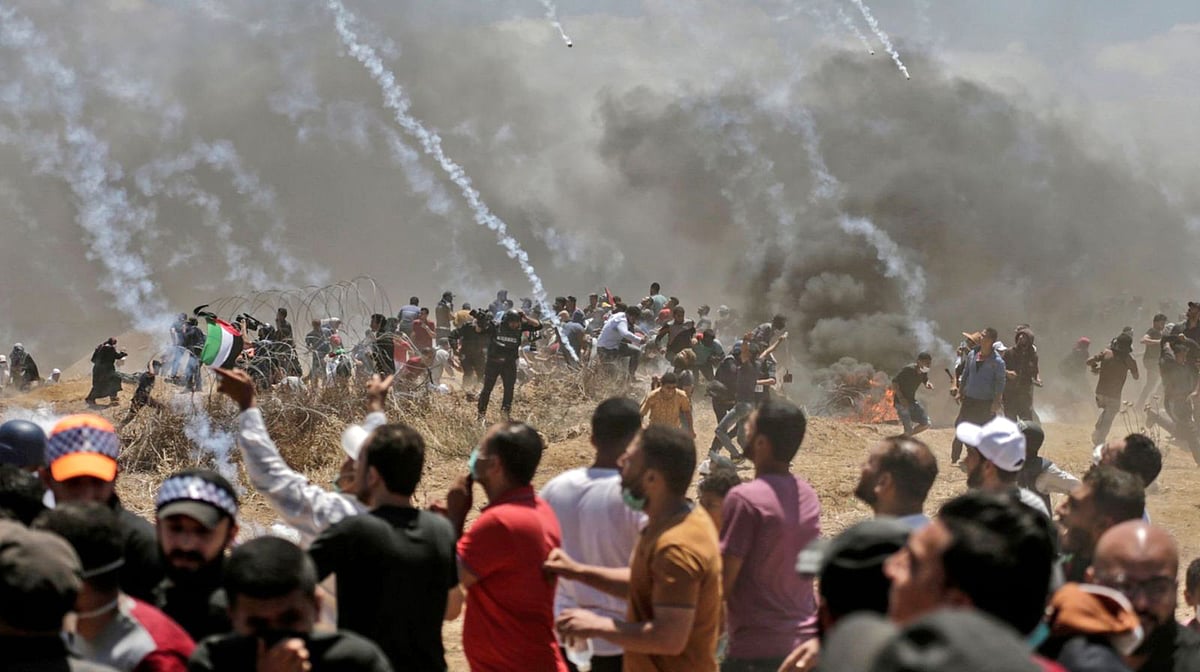 اسرائیل کے ہاتھوں 58  فلسطینی شہید،جنوبی افریقہ نے اپنا سفیر واپس بلایا 