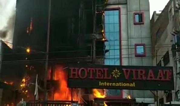 لکھنؤ کے دو ہوٹلوں میں آگ، 4 افراد ہلاک