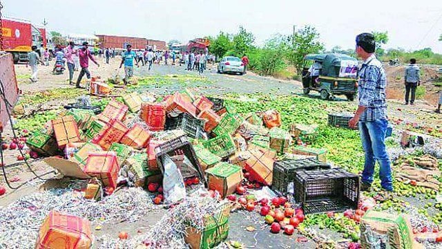 ’گاؤں بند‘  تحریک: کئی ریاستوں میں سبزیوں اور دودھ کی قلت