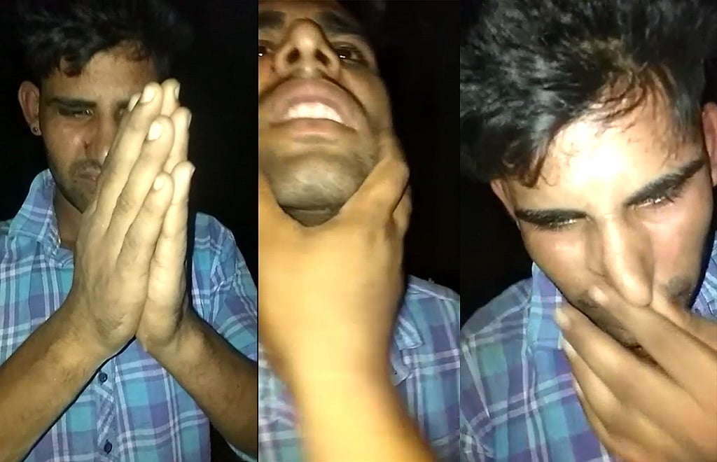اعلیٰ ذات کے غنڈوں نے دلت کو پیٹا، بابا امبیڈکر کو گالی دینے کے لیے کیا مجبور