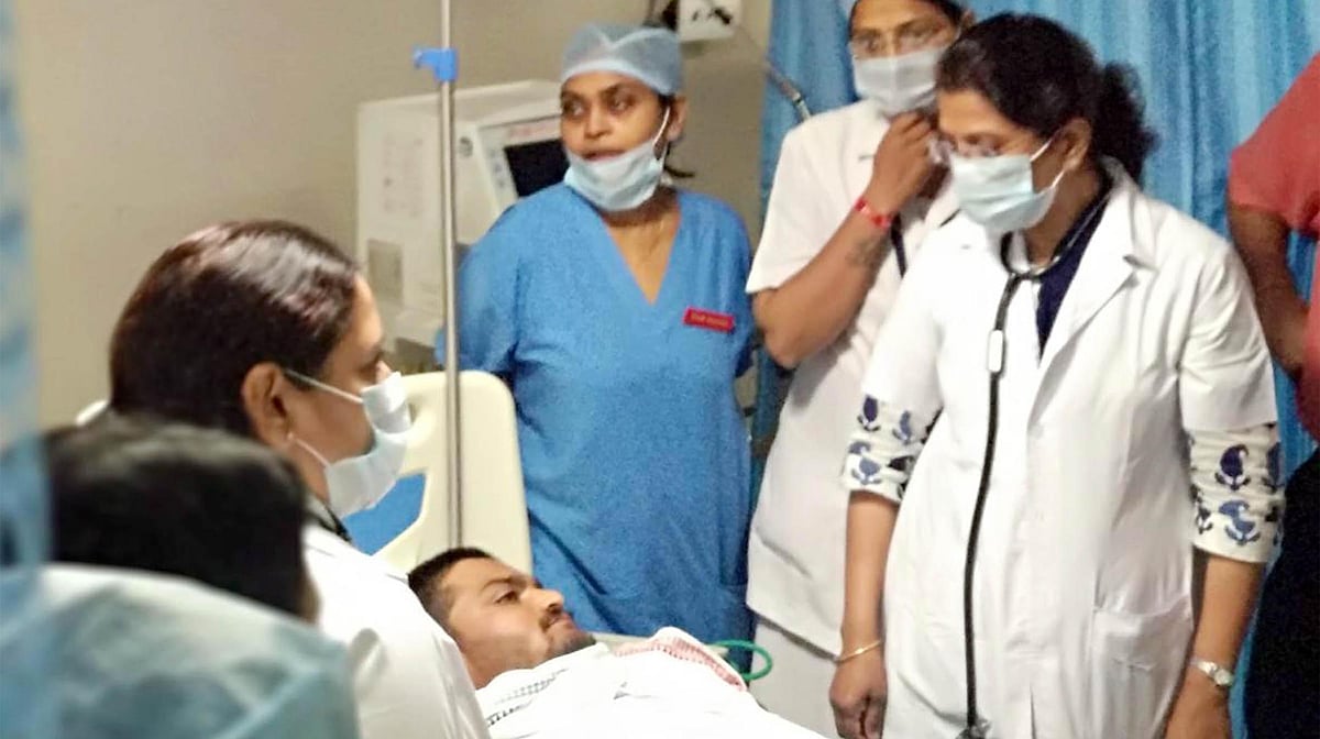 ہاردک کو سرکاری اسپتال میں خطرہ! حامیوں نے پرائیویٹ میں داخل کرایا