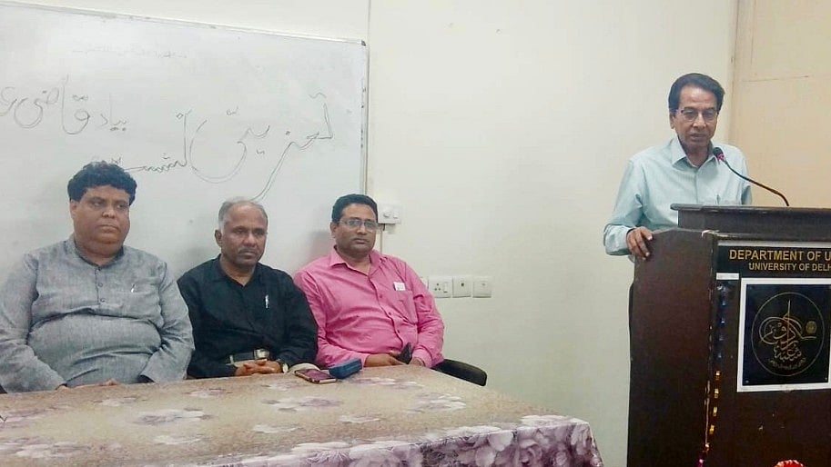 قاضی عبدالستار کے پاس بیان کو بیانیہ بنانے کا ہنر موجود تھا: پروفیسرصغیرافراہیم