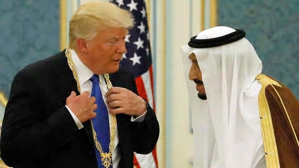 شاہ سلمان اور ڈونلڈ ٹرمپ