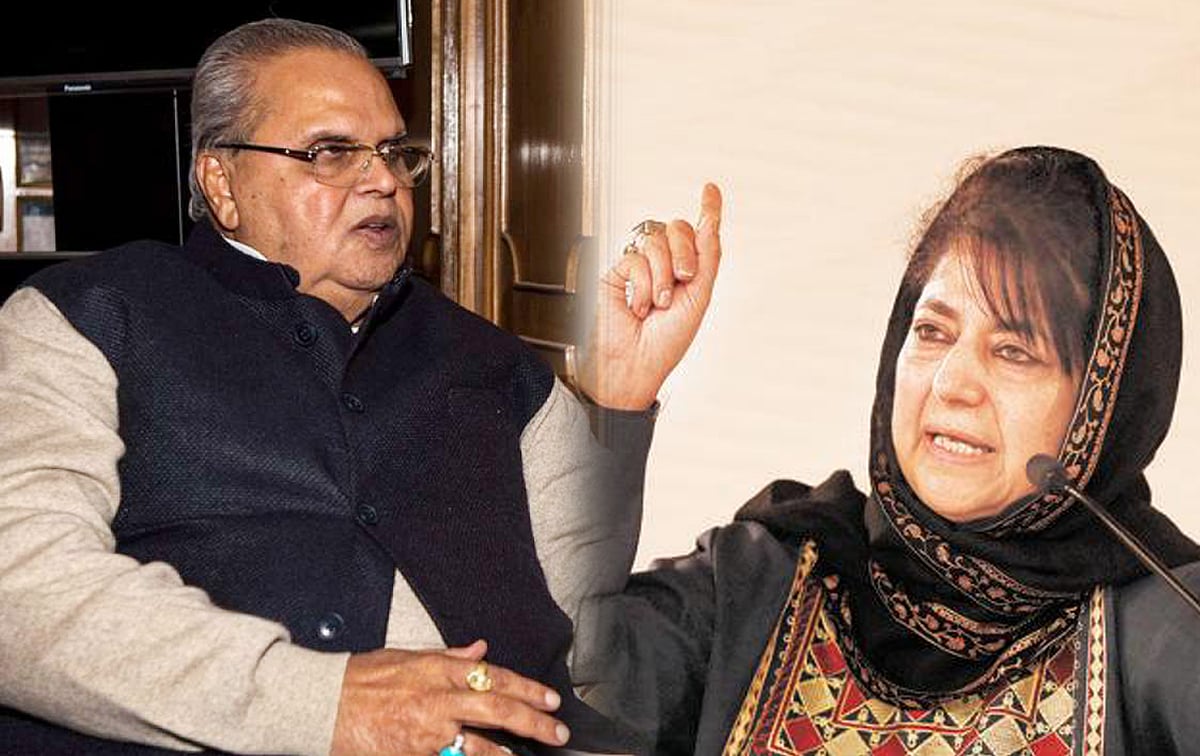 ’یہ اقدام جمہوریت کے شایان شان نہیں‘، اسمبلی تحلیل ہونے پر محبوبہ مفتی کا بیان