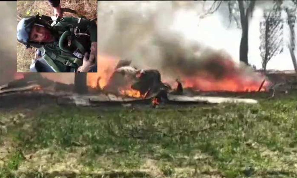کشی نگر میں ایئر فورس کا جگوار جنگی طیار حادثہ کا شکار، پائلٹ محفوظ