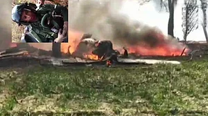 کشی نگر میں ایئر فورس کا جگوار جنگی طیار حادثہ کا شکار، پائلٹ محفوظ