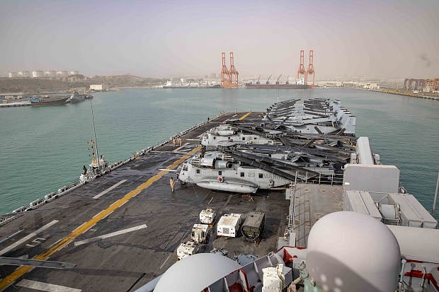 عمان کی دو بندرگاہوں تک امریکی فوج کی رسائی حاصل