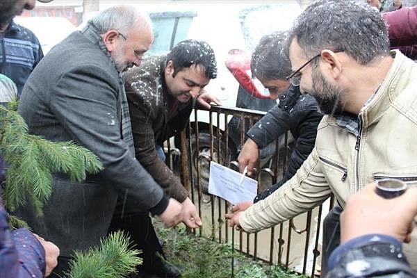 سرینگر: میئر جنید عظیم متو شجرکاری مہم کا آغاز کرتے ہوئے